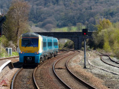 
'170 110' at Llandudno Junction Station, April 2013